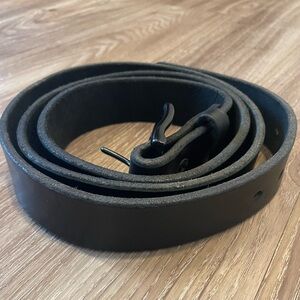 Hanks Belts Leather Belt Black The Grande Size 58